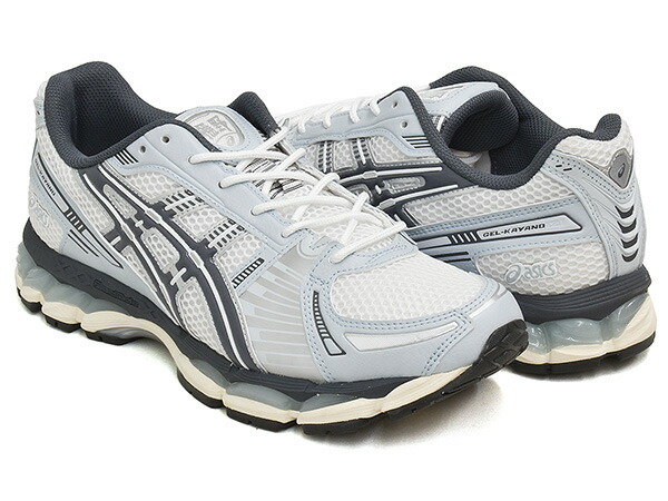 【現価格での販売は4/23 23:59まで】 ASICS SportStyle GEL-KAYANO 12.1 【アシックス ゲル カヤノ トゥエルブポイントワン】 【榧野 Ronnie Fieg KITH】 【スニーカー シューズ メンズ レディース ホワイト シルバー】 WHITE / CARRIER GREY