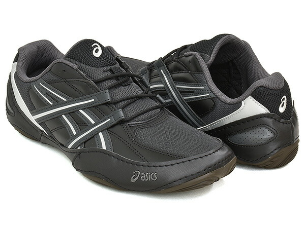 ASICS SportStyle HYPERSYNC【アシックス 運動競技表現スタイル ハイパーシンク】【生活スタイル ロープロファイル 薄底 スニーカー シューズ メンズ ウィメンズ レディース 薄墨色 黒いこと】GRAPHITE GREY / BLACK