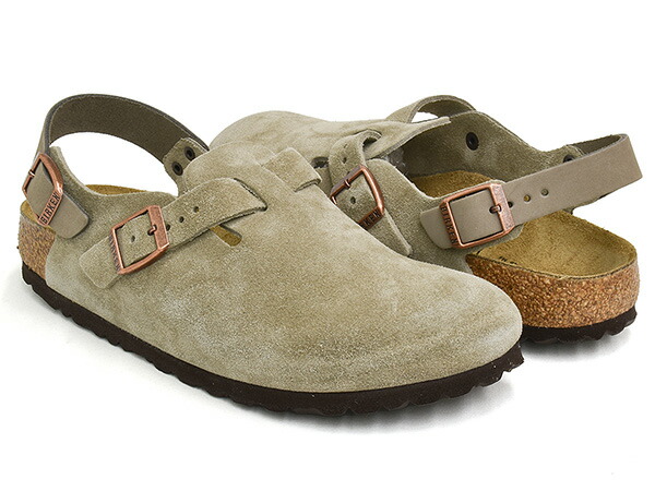 【現価格での販売は4/12 23/59まで】 BIRKENSTOCK TOKIO 【ビルケンシュトック トキオ トウキョー 東京】 【サンダル クロッグ ビルケン レギュラー ナロー 普通幅 細幅 スエードレザー スウェード トープ ベージュ】 TAUPE / SUEDE LEATHER