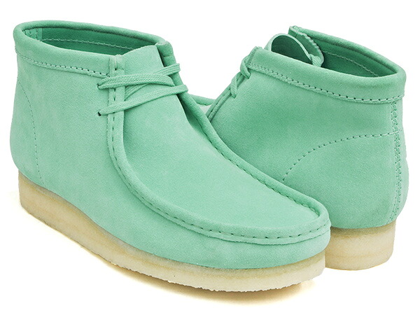 本店は 楽天市場 Clarks Wallabee Boot クラークス ワラビー ブーツ スペアミント グリーン 緑 スウェード スエード カジュアル シューズ メンズ 紳士 男性 Spearmint Suede Width G Gettry Mag 驚きの値段 Hayperbearing Com