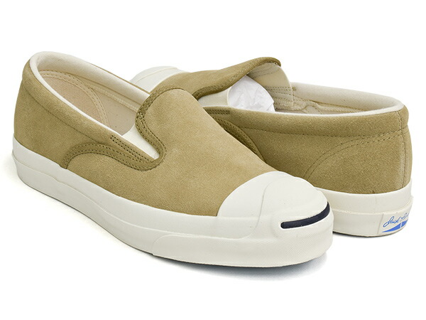 有名人芸能人 Converse Jack Purcell Ret Suede Slip On コンバース ジャックパーセル レトロ スエード スリップオン スウェード スリッポン Beige 1cl862 Gettry Mag 小物などお買い得な福袋 Bronze Qa