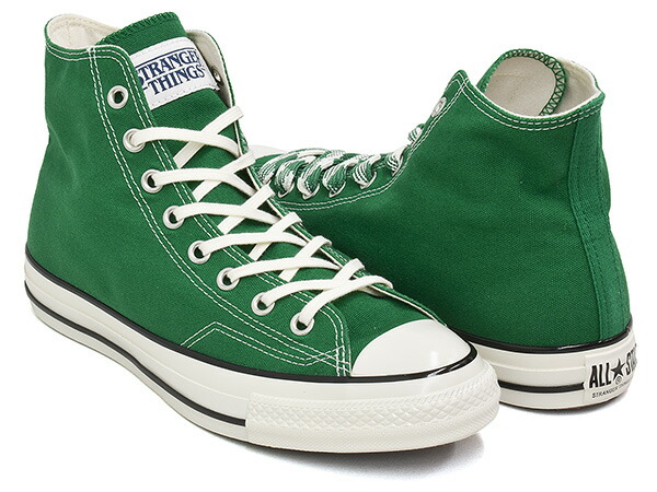 【現価格での販売は4/23 23:59まで】 CONVERSE ALL STAR AGED 87 CL HI / STRANGER THINGS 5 【コンバース オールスター エイジド ハイ】 【ストレンジャー・シングス 未知の世界 シーズン5 グリーン】 GREEN (1SE831)