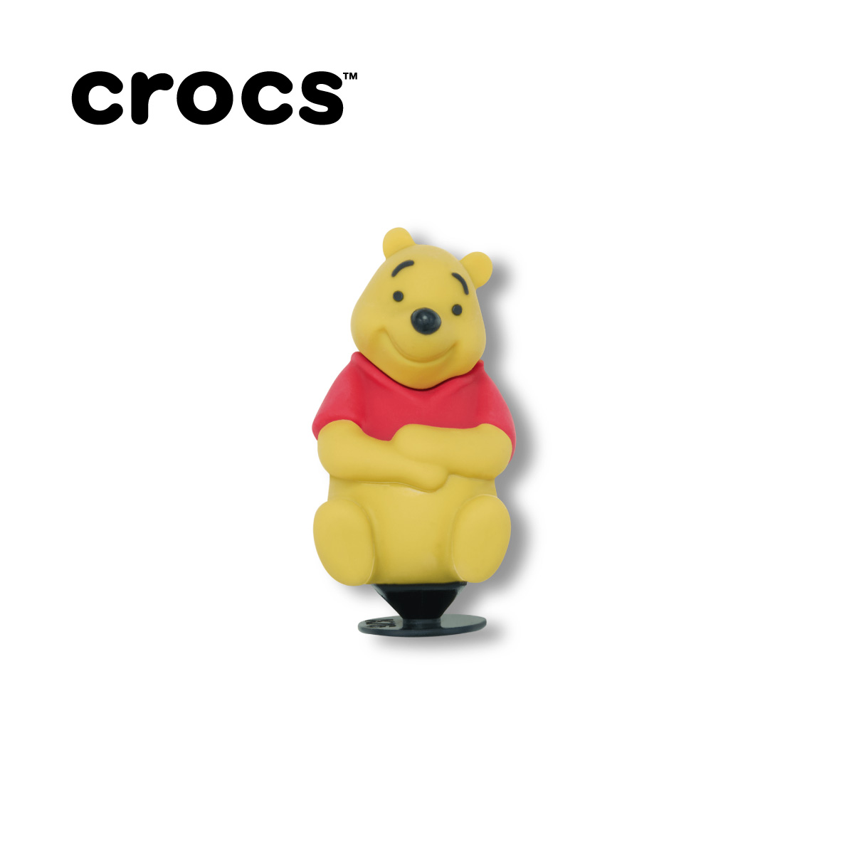 【現価格での販売は9/18 23:59まで】crocs JIBBITZ CHARMS WINNIE THE POOH 3D【クロックス ジビッツ チャーム】【ウィニー ザ プー くまのプーさん ディズニー Disney アクセサリー カスタム】画像