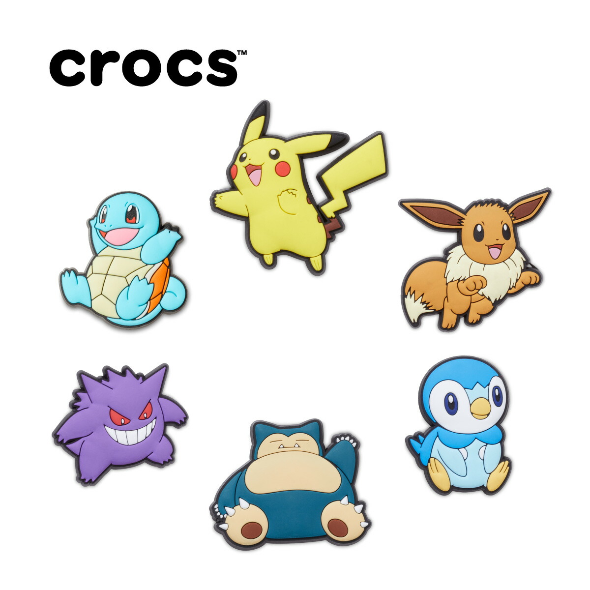 楽天市場】crocs JIBBITZ CHARMS POKEMON【クロックス ジビッツ