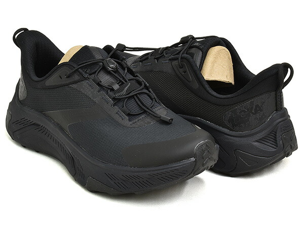 HOKA TRANSPORT 2【ホカ トランスポート 2】【ハイキング トレイル アウトドア シューズ スポーツ カジュアル メンズ オネオネ ブラック】BLACK / BLACK