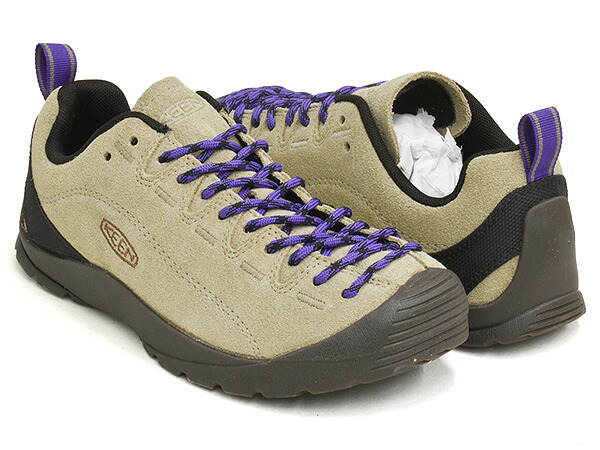 KEEN WOMEN JASPER【キーン ウィメンズ ジャスパー】【スニーカー シューズ アウトドア ハイキング スポーツ フェス キャンプ レディース 女性】BRINDLE / TILLANDSIA PURPLE｜GETTRY MAG