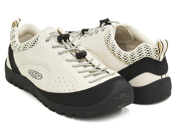 KEEN WOMEN JASPER ''ROCKS'' SP 【キーン ウィメンズ ジャスパーロックス エスピー】 【スニーカー シューズ アウトドア ハイキング スポーツ フェス キャンプ レディース ベージュ】 BIRCH / BLACK