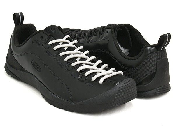 KEEN JASPER【キーン ジャスパー】【スニーカー シューズ アウトドア 山歩き 運動競技 お祭り 難民キャンプ 黒いこと なめし革】PERSEID BLACK