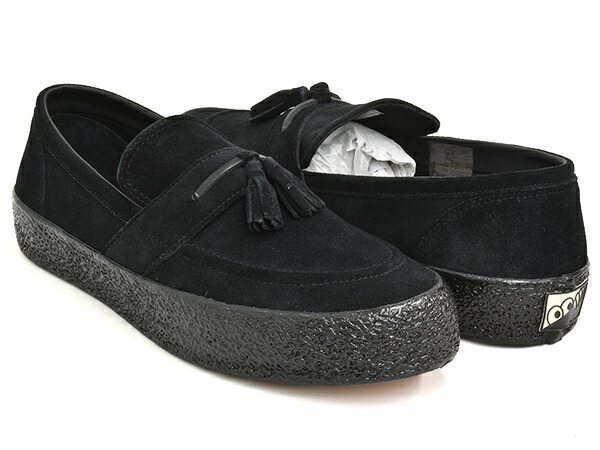 Last Resort AB VM005 LOAFER SUEDE【挙げ句のはて溜まり場 エービー 005 置き目毛皮 スウェード スエードクロス】【滑る シューズ スニーカー スケシュー 黒いこと】BLACK / BLACK