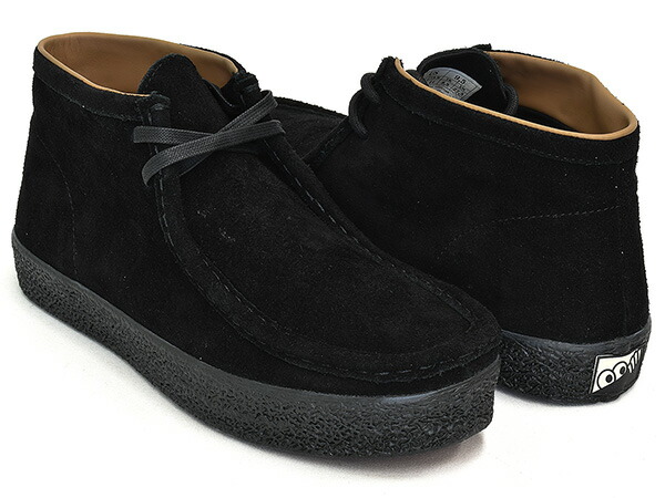 【現価格での販売は4/23 23:59まで】 Last Resort AB VM006 MOC SUEDE HI 【ラストリゾート エービー 006 モック スウェード スエード ハイ】 【スケート シューズ スニーカー スケシュー ワラビー ブラック】 BLACK / BLACK