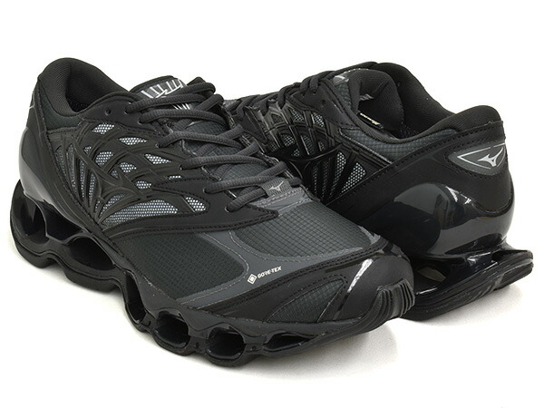 MIZUNO WAVE PROPHECY LS GTX 【ミズノ ウエーブ プロフェシー ライフスタイル ゴアテックス】 【防水 防水透湿素材 ランニング スニーカー シューズ メンズ ウィメンズ レディース ブラック】 BLACK