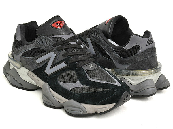 NEW BALANCE U9060 BLK【ニュー平衡にする 90/60 9060 ナインティシックスティ】【レトロ 駈けっくら Dワイズ 黒いこと 黒】BLACK (WIDTH:D)