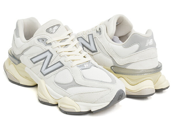 NEW BALANCE U9060 ECA【ニュー平衡にする 90/60 9060 ナインティシックスティ】【レトロ 駈けっくら Dワイズ 白いこと】SEA SALT / CONCRETE / SILVER METALLIC (WIDTH:D)