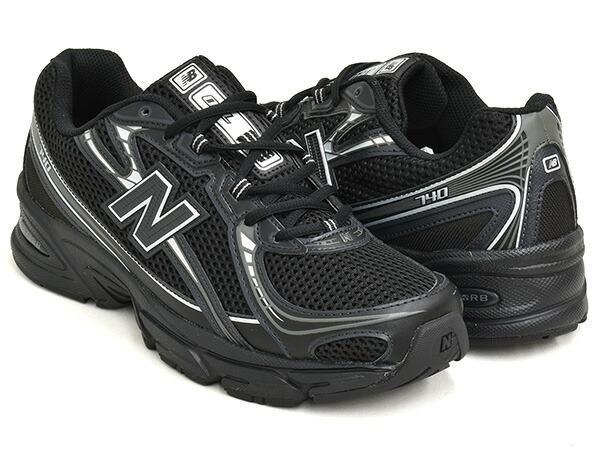 【現価格での販売は4/23 23:59まで】 NEW BALANCE U740 BM2 【ニューバランス 740 V2】 【ランニング レトロ カジュアル Y2K シューズ スニーカー】 【メンズ ウィメンズ レディース ユニセックス ブラック シルバー】 BLACK / SILVER METALLIC (WIDTH:D)