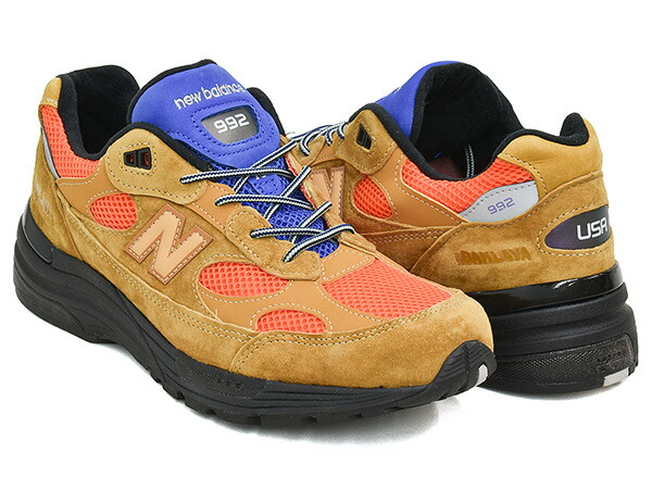 【現価格での販売は4/23 23:59まで】 NEW BALANCE U992 AB1 【ニューバランス 992 D ワイズ】 【タイガーアイ TIGER EYE アクション・ブロンソン Action Bronson バクラヴァ BAKLAVA】 【メイド イン アメリカ USA ブラウン】 BROWN (WIDTH:D) 27,170円