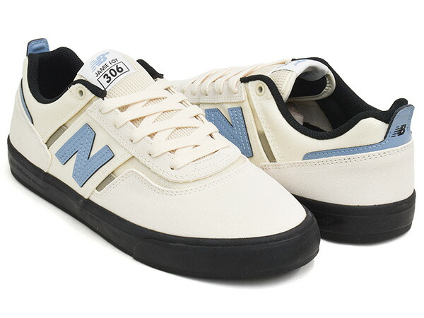 NEW BALANCE NUMERIC UN306 SBB【ニュー平衡にする ヌメリック 306】【ジェイミー・フォイ Jamie Foy】【滑るゲーム盤 滑る シューズ スケシュー NB 白いこと 青碧】WHITE / BLUE