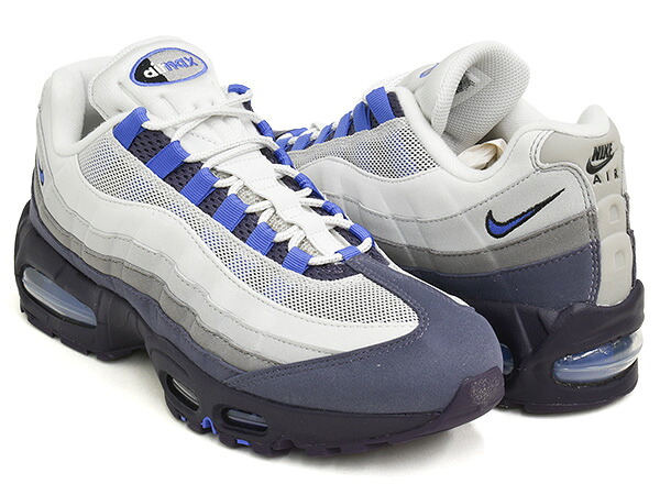 【現価格での販売は4/12 23/59まで】 NIKE AIR MAX 95 BIG BUBBLE 【ナイキ エア マックス 95 ビッグ バブル】 【グレー グラデーション パープル サファイア】 PHOTON DUST / SAPPHIRE