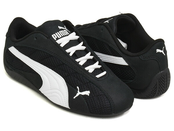 【現価格での販売は4/12 23/59まで】 PUMA SPEEDCAT PLUS 【プーマ スピードキャット プラス】 【レーシング ドライビング シューズ ロープロファイル レースコア メンズ ウィメンズ レディース ブラック】 PUMA BLACK - PUMA WHITE