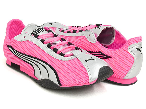 PUMA H-STREET OG 【プーマ エイチ ストリート オージー オリジナル】 【ロープロファイル 薄底 シューズ スニーカー メンズ ウィメンズ レディース ロゼ ROSE BLACKPINK ピンク シルバー】 POISON PINK - PUMA SILVER