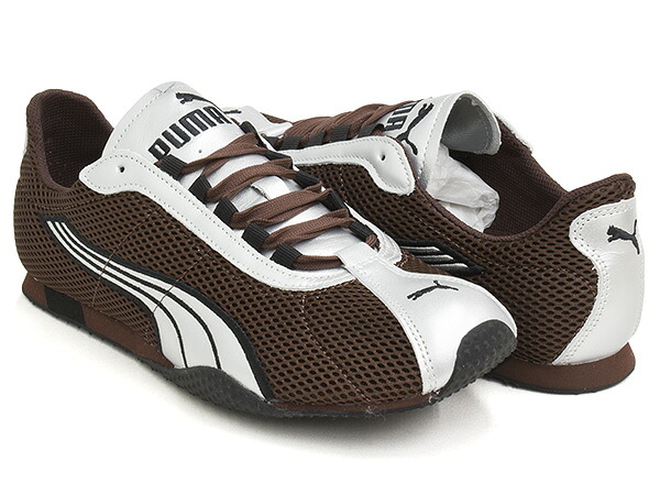 PUMA H-STREET OG【プーマ エイチ ストリート オージー オリジナル】【ロープロファイル 薄底 シューズ スニーカー メンズ ウィメンズ レディース ロゼ ROSE BLACKPINK ブラウン シルバー】CHOCOLATE BROWN - PUMA BLACK｜GETTRY MAG