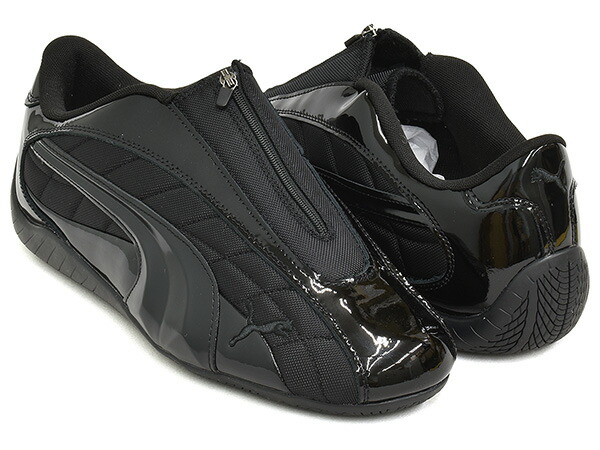 PUMA SPEEDCAT PLUS ZIP【プーマ スピードキャット プラス ジップ】【レーシング ドライビング シューズ ロープロファイル レースコア メンズ ウィメンズ レディース ブラウン】PUMA BLACK