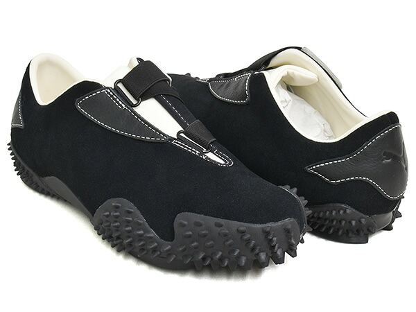 【現価格での販売は4/12 23/59まで】 PUMA MOSTRO ICONS 【プーマ モストロ アイコン】 【スパイク シューズ ロープロファイル レースコア ブラック アイボリー ホワイト】 PUMA BLACK - FROSTED IVORY