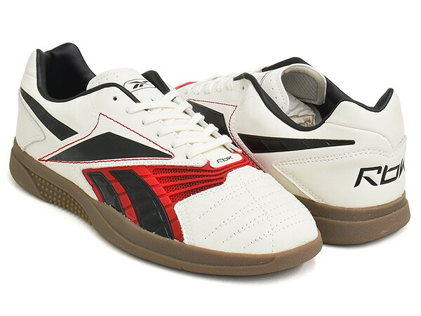 【現価格での販売は4/12 23/59まで】 Reebok HAMMER VALDE 【リーボック ハマー ヴァルデ】 【テラス ファッション インドア トレーナー フットボール サッカー シューズ トレーニング】 CHALK / ENERGY RED / BLACK