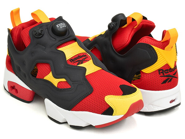 【現価格での販売は4/23 23:59まで】 Reebok INSTAPUMP FURY 94 ''HONG KONG HANDOVER'' 【リーボック インスタ ポンプ フューリー 1994】 【香港返還 オリジナル 前期 シューズ 限定 レッド ブラック ゴールド イエロー】 RED / BLACK / GOLD [sptm]