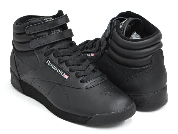 Reebok FREESTYLE HI【リーボック 無償性表現スタイル ご機嫌】BLACK