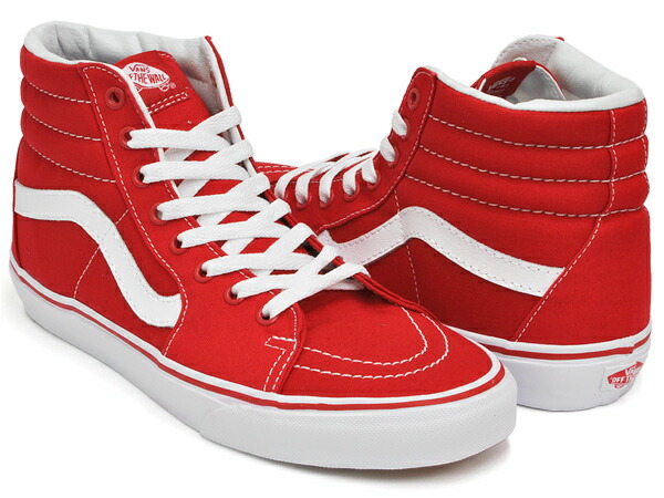 Vans SK8 Hi Canvas rojas Vans SK8 Hi Canvas rojas