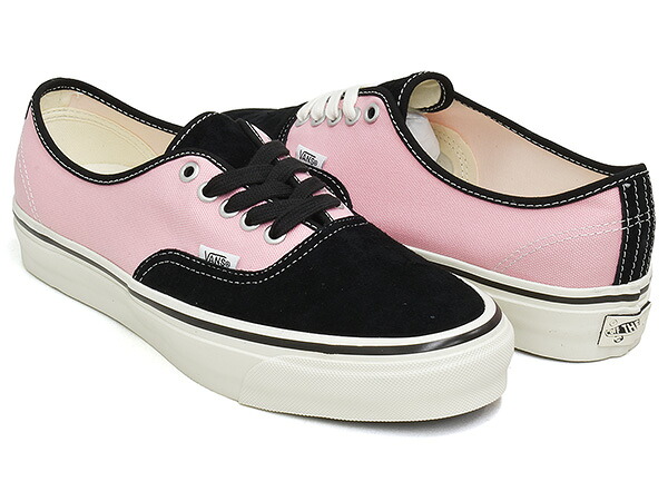 【現価格での販売は4/23 23:59まで】 VANS PREMIUM LX AUTHENTIC 44 【バンズ プレミアム オーセンティック エルエックス ラックス】 【ボルト VAULT オーティーダブリュー OTW ブラック ピンク】 ARCHIVE CORAL BLUSH