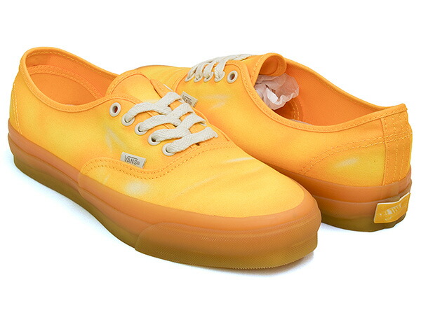 【現価格での販売は4/12 23/59まで】 VANS PREMIUM LX AUTHENTIC 44 【バンズ プレミアム オーセンティック エルエックス ラックス】 【ボルト VAULT オーティーダブリュー OTW ユーティリティ イエロー】 UTILITY WASH SUNNY YELLOW