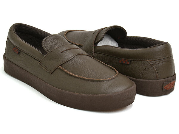 VANS SKATE LOAFER【バンズ スケート ローファー】【コインローファー スケートボード SKATEBOARDING SB プロ PRO ラスト ブロンズ ブラウン】RUST BRONZE｜GETTRY MAG 14,256円