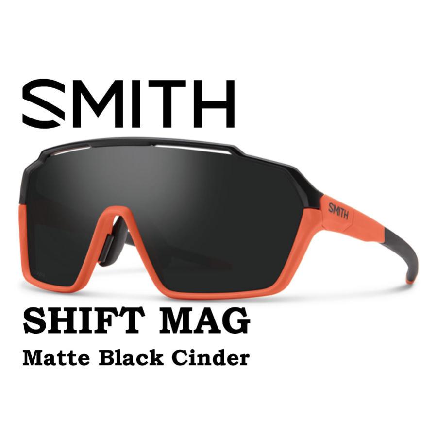 【降車口】SMITH スミス 黒眼鏡 【SMITH SHIFT MAG MATTE BLACK CINDER 】 山登り 銀輪 釣り銭 沖釣り クロマポップ 偏光 傾向がある SUNGLASS スポーツ・アウトドア-スポーツウェア・アクセサリー-スポーツサングラス