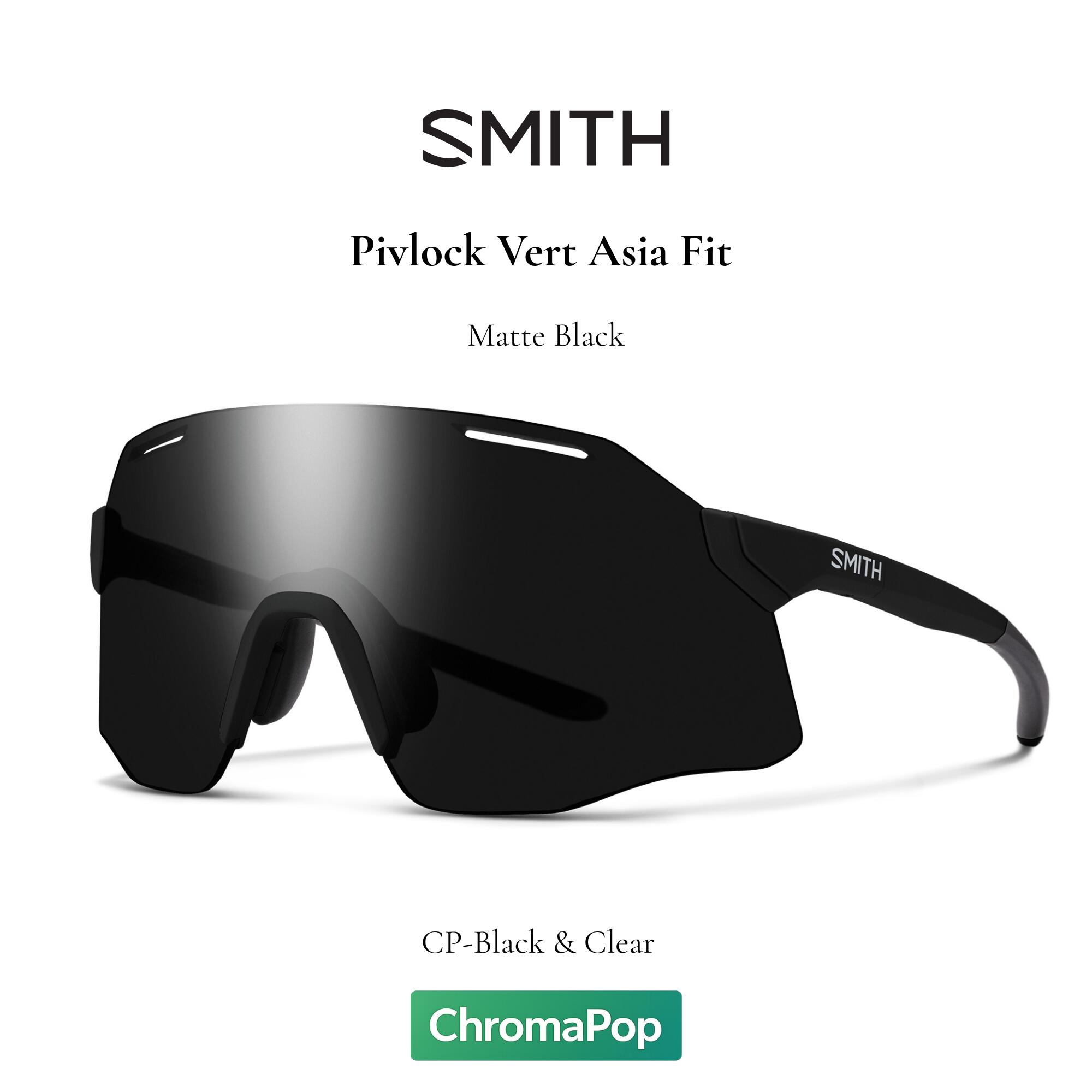 SMITH スミス サングラス 【 PivLock Vert Matte Black 】 フィッシング アウトドア ファッション サーフィン キャンプ 自転車 ランニング｜G.F.CREEK