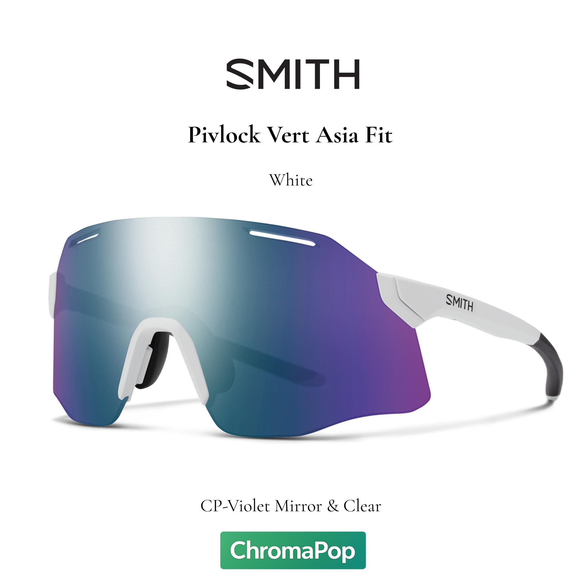 SMITH スミス サングラス 【 PivLock Vert White 】 フィッシング アウトドア ファッション サーフィン キャンプ 自転車 ランニング