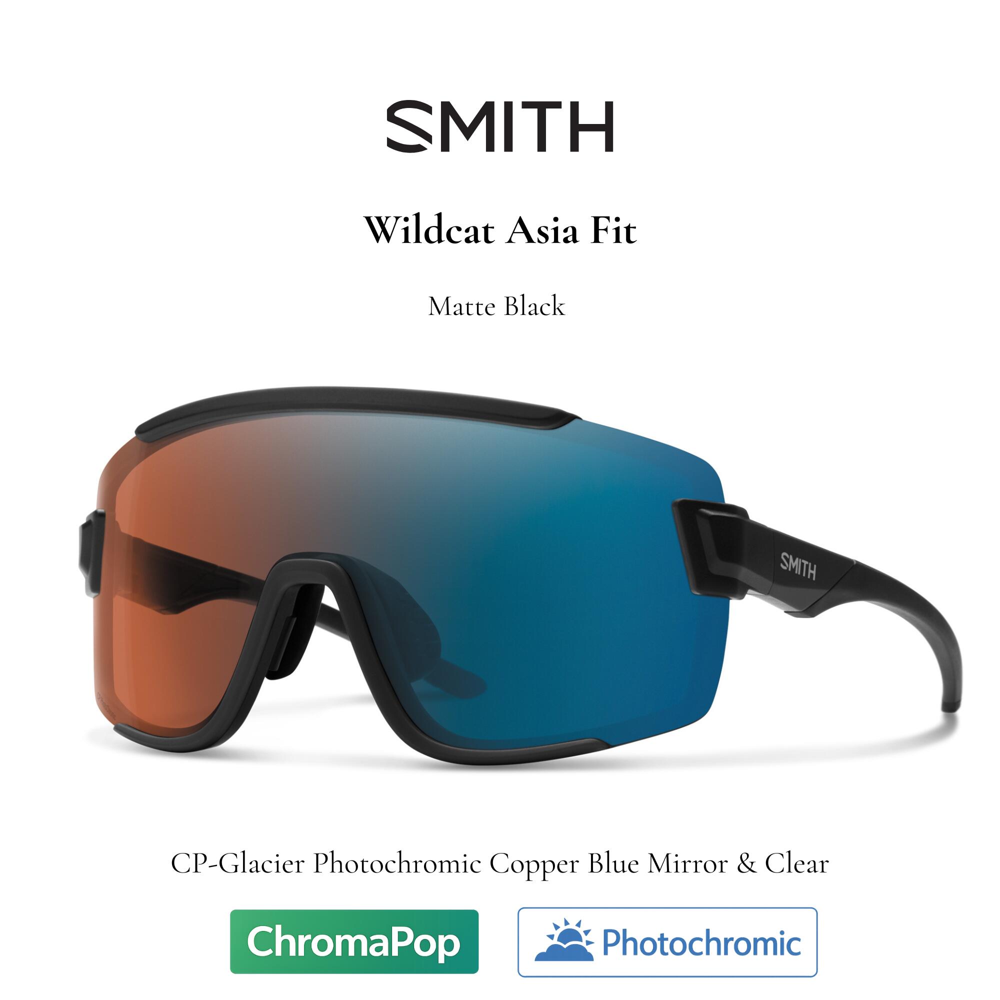 SMITH スミス サングラス 【 Wildcat Matte Black 】 フィッシング アウトドア ファッション サーフィン キャンプ 自転車 ランニング 調光