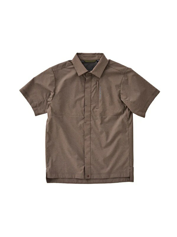 TETON BROS Run Shirt Chocolate 肺結核261-510122 ティートンブロス メンズ  アウトドア 吸汗速乾