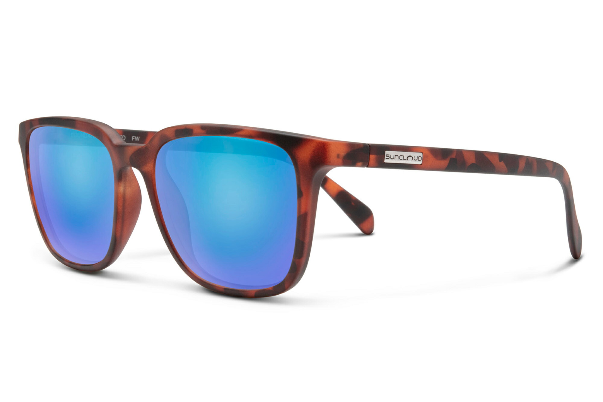 サングラス SUNCLOUD BOUNDARY 偏光レンズ フィッシング アウトドア ファッション サーフィン スケートボード キャンプ 自転車 MATTE TORTOISE