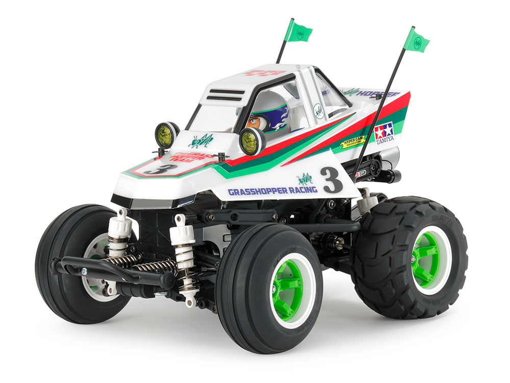【TAMIYA】1/10RC コミカル グラスホッパー WR-02CBシャーシ 組立キット（540モーター付）タミヤ RCカー バギー 電動ラジコン