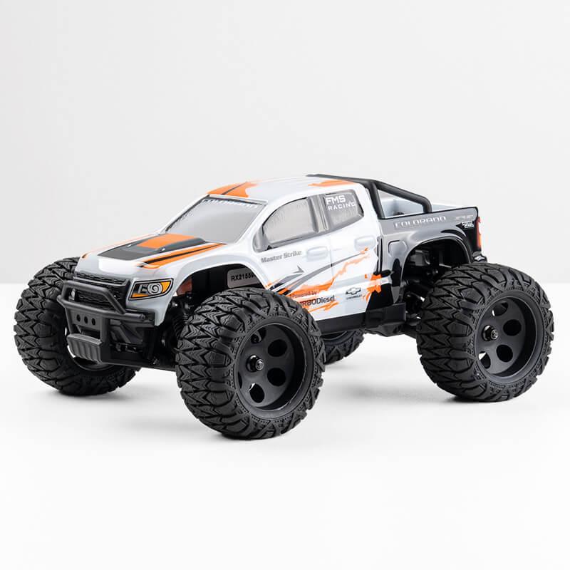 ラジコン　1/24 シボレー K5 ブレイザー(オレンジ) 「リアリスティックRC完成モデル」 2.4GHz仕様 [FMS12403RTROR] MANUFACTURE :: FMS :: FMS 1/24 リアリスティックRC完成モデル