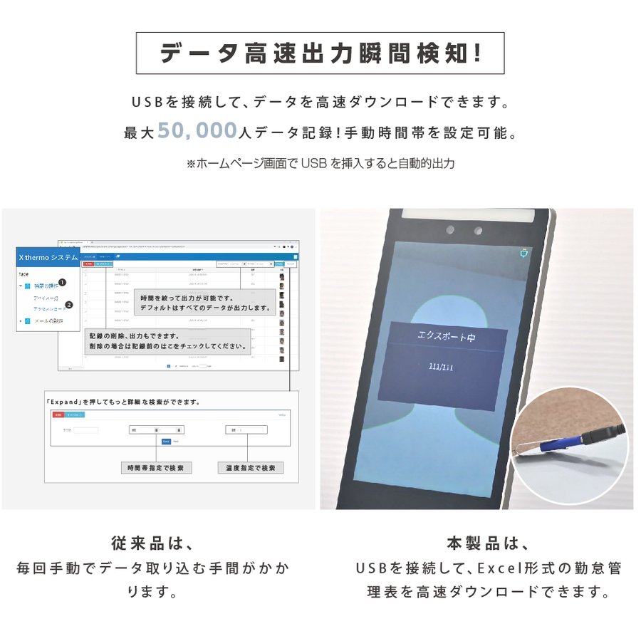 サーマルカメラ 非接触式顔認識温度検知カメラ 1年保証 3色選べるスタンド 人記録可能 Xthermo Zq2 Plus アルコールディスペンサー サーモグラフィーカメラ 体表温度検知カメラ 温度検知カメラ 瞬間測定 補助金申請対象商品 割引も実施中 人記録可能