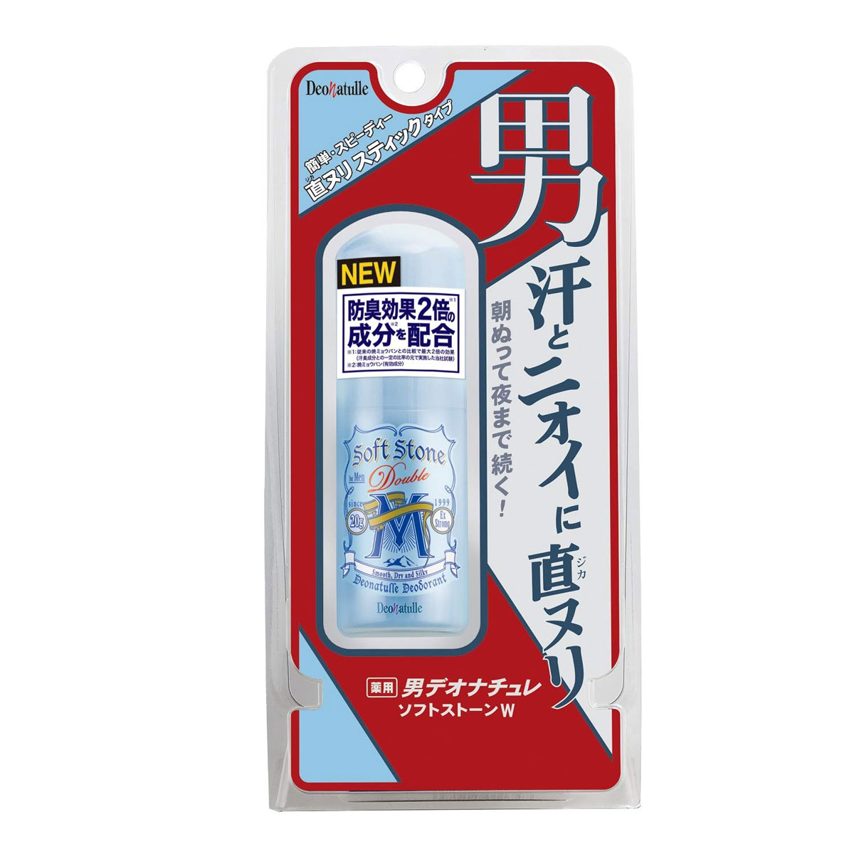 デオナチュレ 男クリスタルストーン 60g×5個セット（医薬部外品）