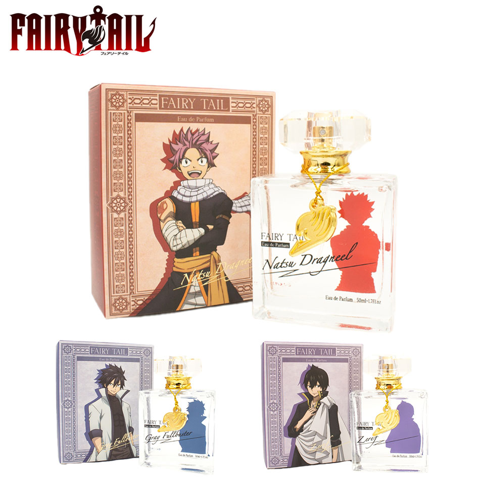 楽天市場 ハンドジェル付 Fairytail オードパルファム 50ml ナツ ドラグニル グレイ フルバスター ゼレフ 香水 パルファム おしゃれ 大人 フェアリーテイル Onlylife 公式ショップ 楽天市場店