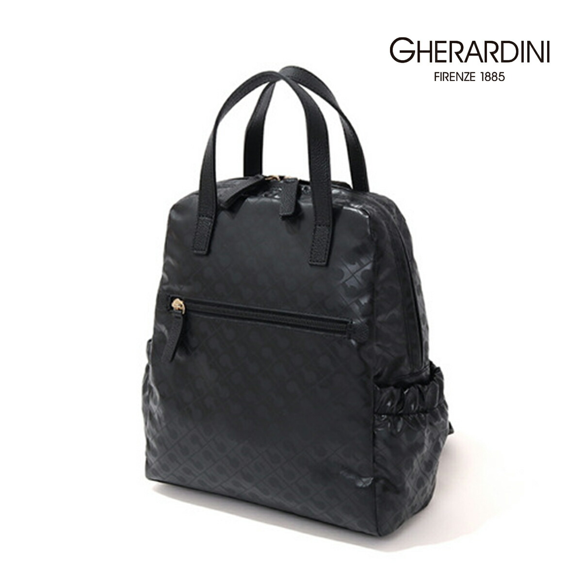 未使用品 ゲラルディーニ ソフティ バックパック リュック エクスカリバー 黒 GHERARDINI 【並行輸入品】ゲラルディーニ バッグ ソフティ