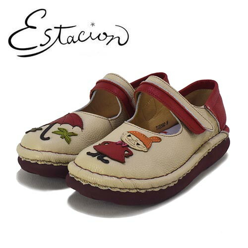 Estacionエスタシオンぐるぐる切替カジュアルシューズLサイズ24.5cm