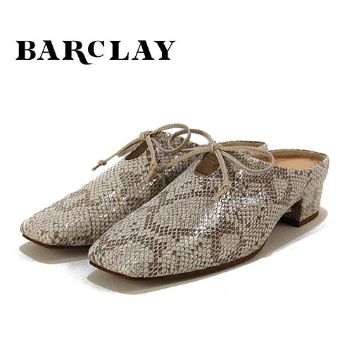 バークレー　BARCLAY　革　リボン飾り　シンプルミュール｜GHILLI