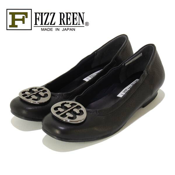 FIZZREEN フィズリーン 革 シンプル ローヒール パンプス｜GHILLI