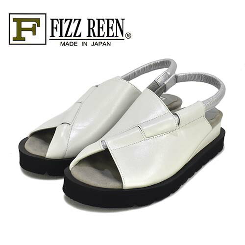FIZZREEN　フィズリーン　革　バックベルト　カジュアルサンダル