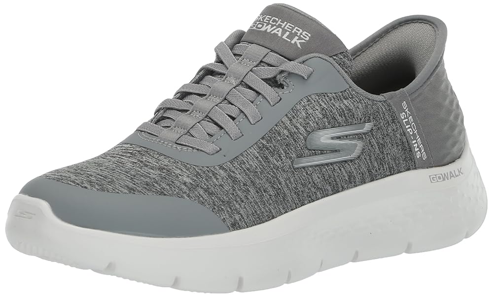 スケッチャーズ（SKECHERS） ウォーキングシューズ スリップインズ ゴーウォーク フレックス DCY 124835W-GRY （薄墨色/２５．０/Lady\u0027s）